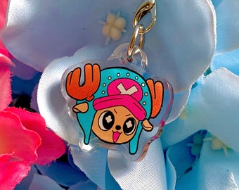 One Piece Small Gummy Phone Charms (Straw Hats, Buggy and Yamato)