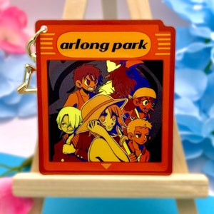 OnePiece GBC Cartridge Keychain Charm
