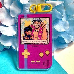 One Piece Duo Anime Retro Game Charms GBC (Robin and Franky, Usopp and Nami, luffy and Sanji, Zoro and chopper)