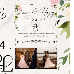 Plantilla para fotomatón de bodas y despedidas de soltera / Diseño editable en Canva / Diseño de postal de 4 x 6 / 1 espacio para fotos personalizable