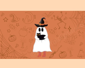 Halloween Wallpapers, Halloween Screensaver, Pumpkin Background, Halloween Laptop Wallpaper, Ghost Wallpaper, Halloween Lock Screen