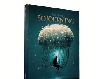SoJourning: An AI Allegory. Hard cover graphic novel by Damon Langlois.