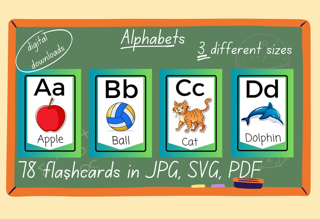 Alphabet Flashcards High quality Montessori Alphabet Cards Etsy alphabet-flashcards-high-quality-montessori-alphabet-cards-etsy
