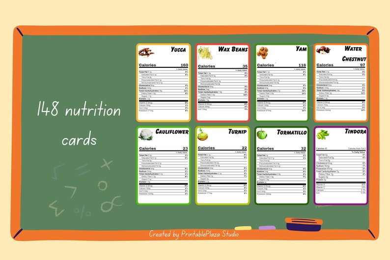 Vegetables Flashcards for Kids Plant Identification Flashcards ...
