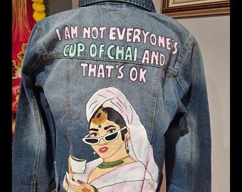 Handpainted Denim Jacket