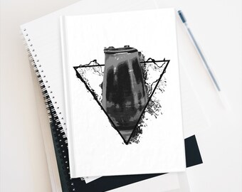 Fresh Abstract Minimalist Pottery, Ceramics, & glaze Journal/Sketchbook - 128 Blank Pages