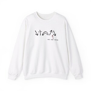 Gospel by Symbols &quot;We Are Here&quot;  Heavy Blend™ Sweatshirt