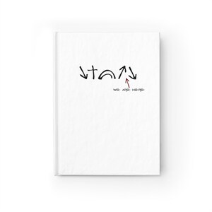 Gospel by Symbols &quot;We Are Here&quot; Journal/Sketchbook - 128 Blank Pages
