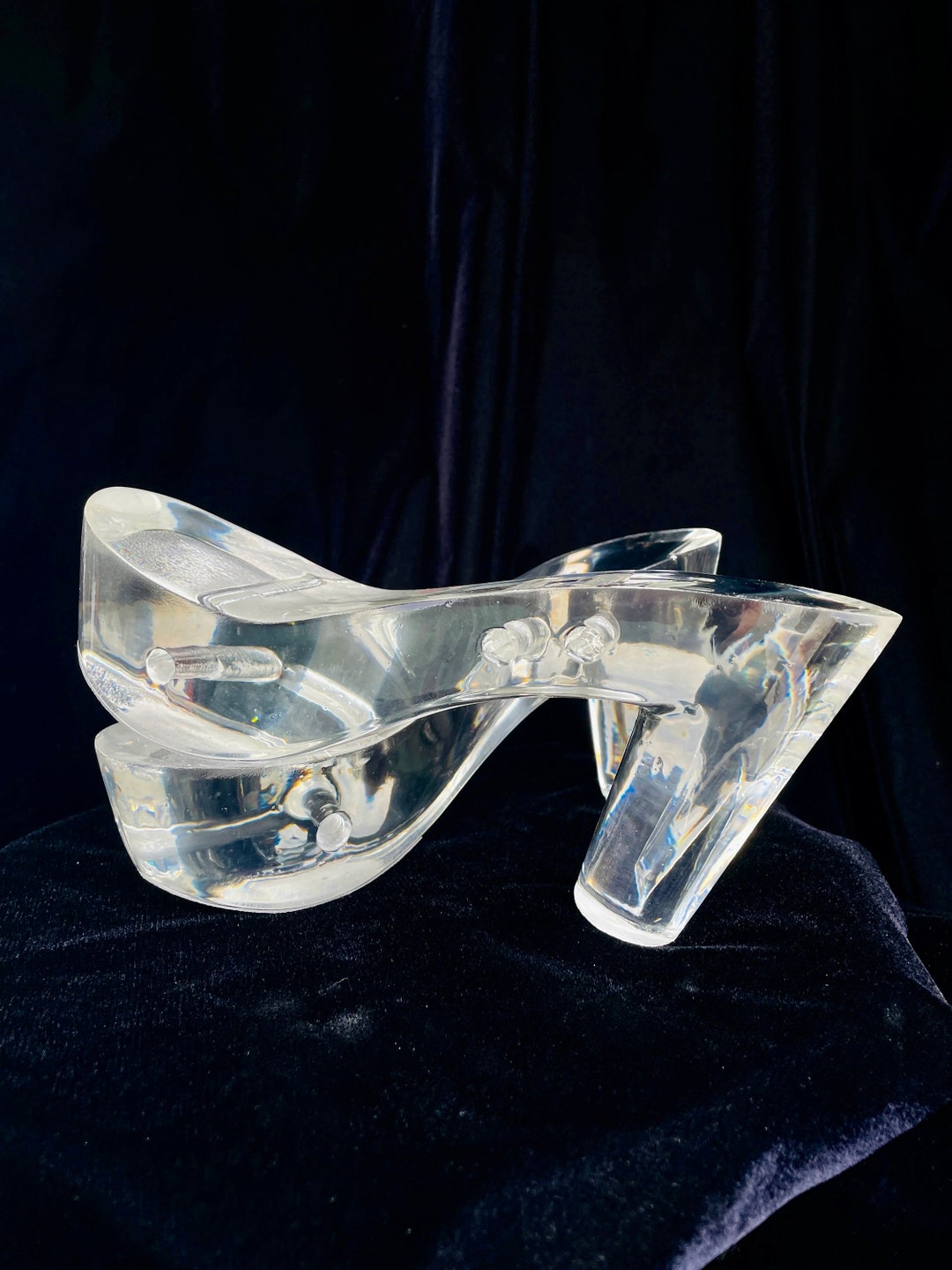 lucite pumps