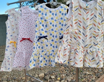 Drop Waist Play Dress With Pockets