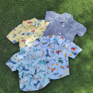Overhemden met knopen voor baby's