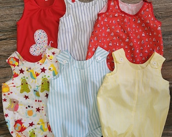 Toddler Bubble Romper with Snaps at the leg