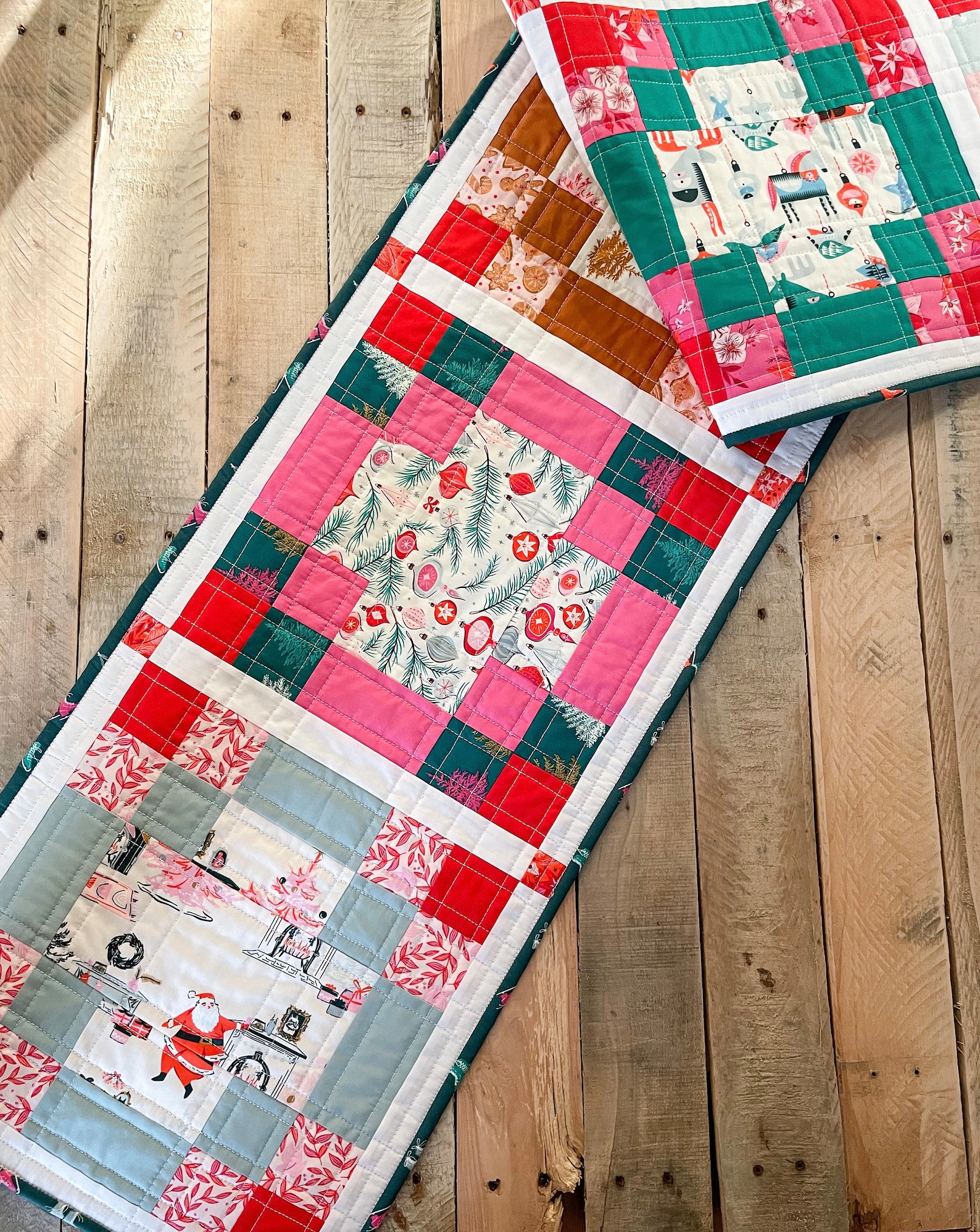 Cwu Pattern Stay Awhile Table Runner Quilt Pattern-pdf Download - Etsy
