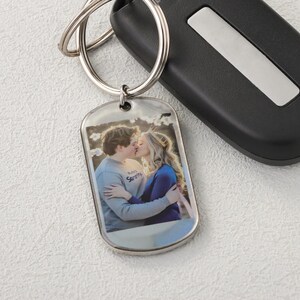 Picture Keychain, Custom Photo Gifts, Keychain For Boyfriend, Birthday Day Gift, Personalized Gifts For Men, Anniversary Gift For Her