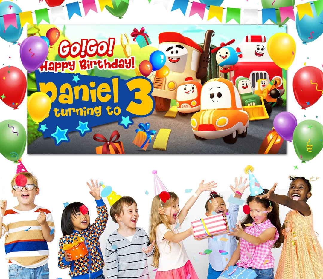 Go Go Cory Carson Birthday Backdrop/cory Carson Birthday - Etsy