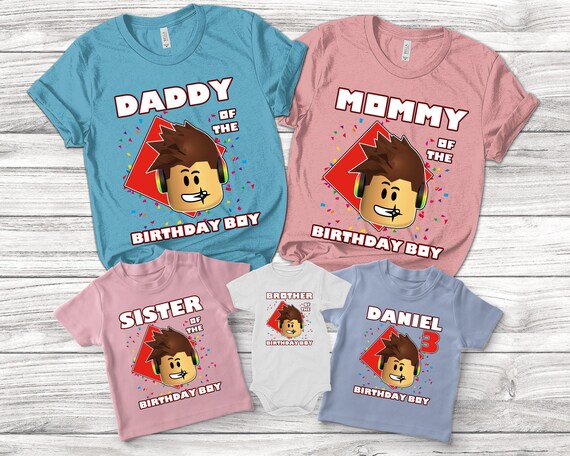 Roblox Birthday Shirt 