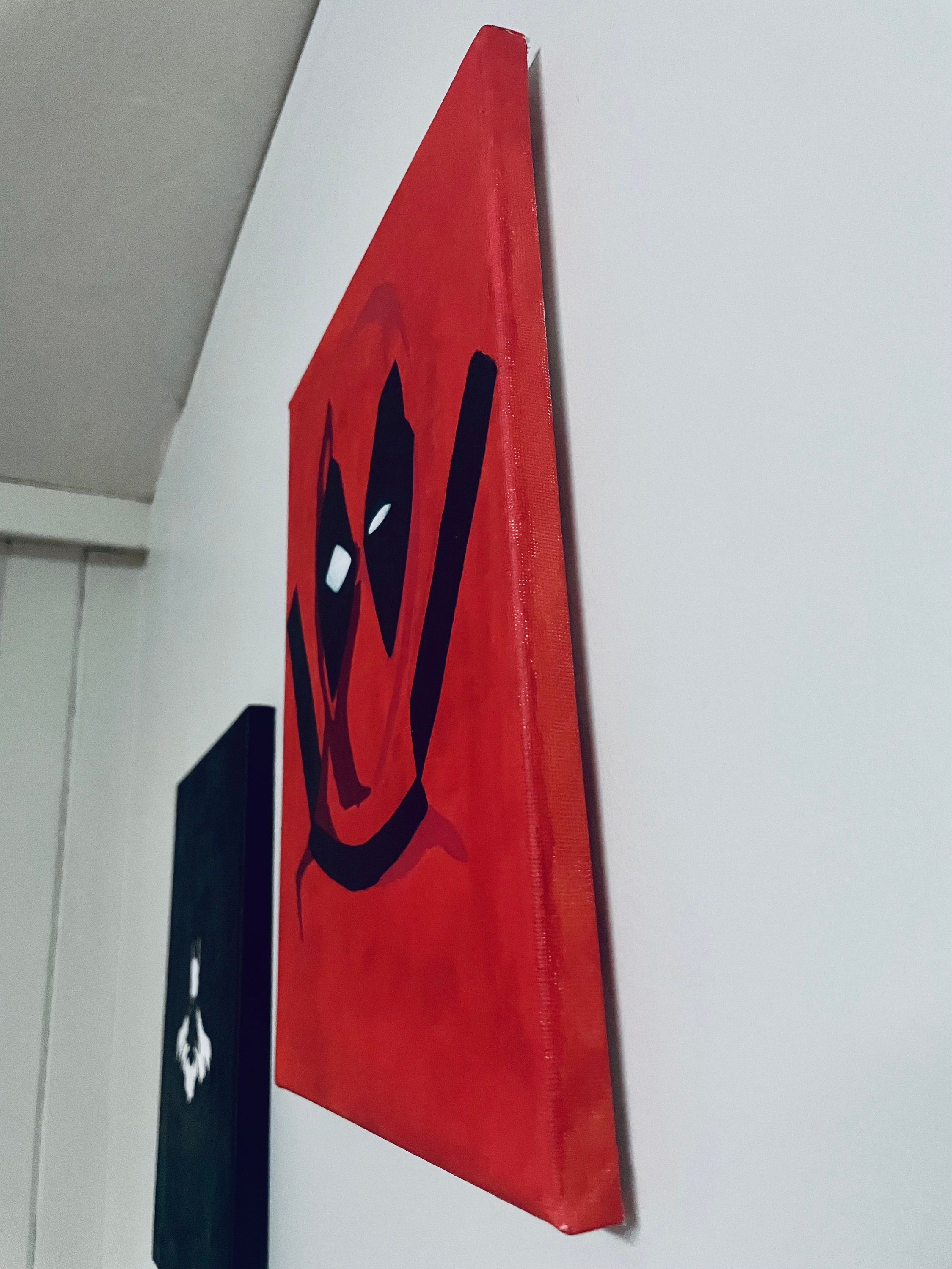 Deadpool Canvas Drawing - Etsy