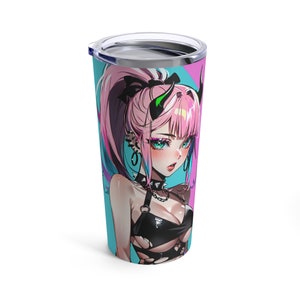 Punk Demon Girl #1, Tumbler 20oz