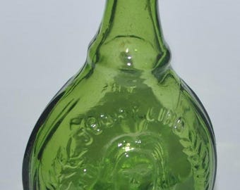 Decantador de vidrio verde Jenny Lind Wheaton – La botella del ruiseñor sueco