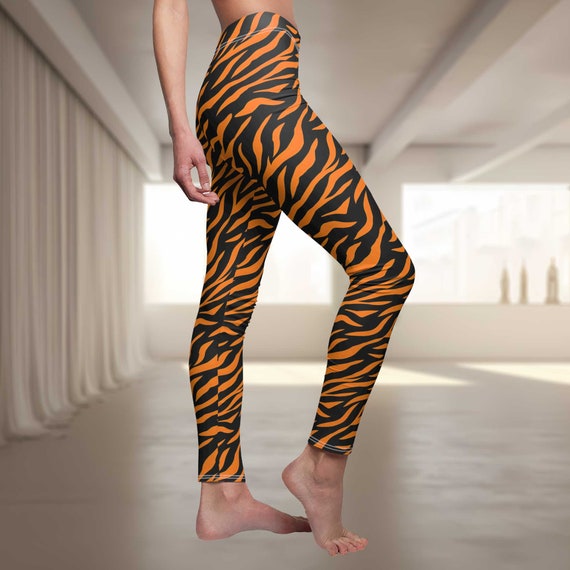 Bengal Tigers Stripes Tiger Leggings Yoga Pants, Leggings for