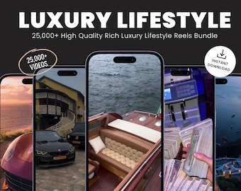 25000+ Viral Luxury Rich Lifestyle Videos Reels, Cars , Yacht, Plane, Millionaire - TikTok, Instagram, YouTube Shorts - Instant Download