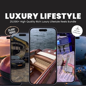 25000+ virale luxe, rijke lifestyle-video's Rollen, auto's, jacht, vliegtuig, miljonair - TikTok, Instagram, YouTube-shorts - direct downloaden