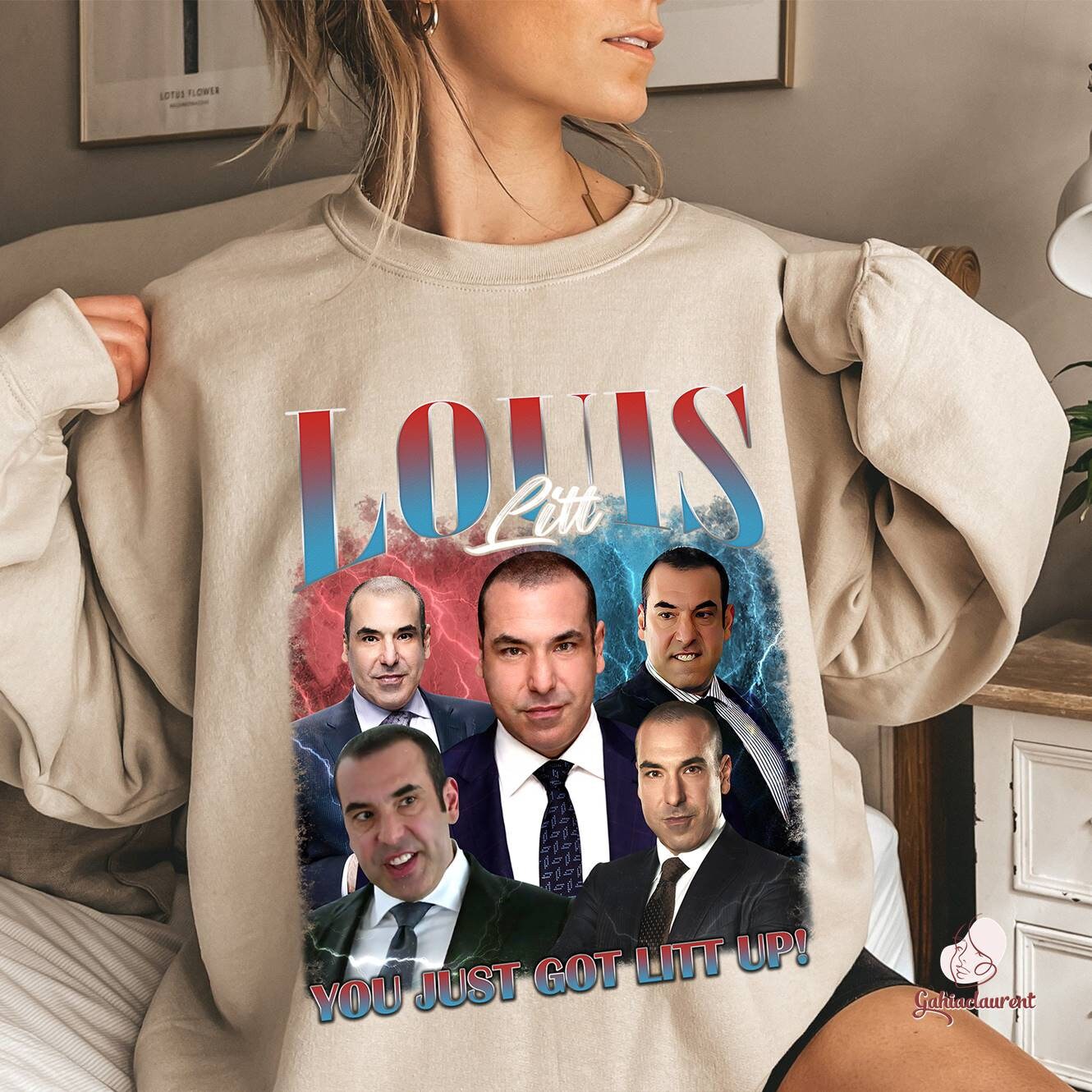 Suits Louis Litt You Just Got Litt Up' Men's Premium T-Shirt