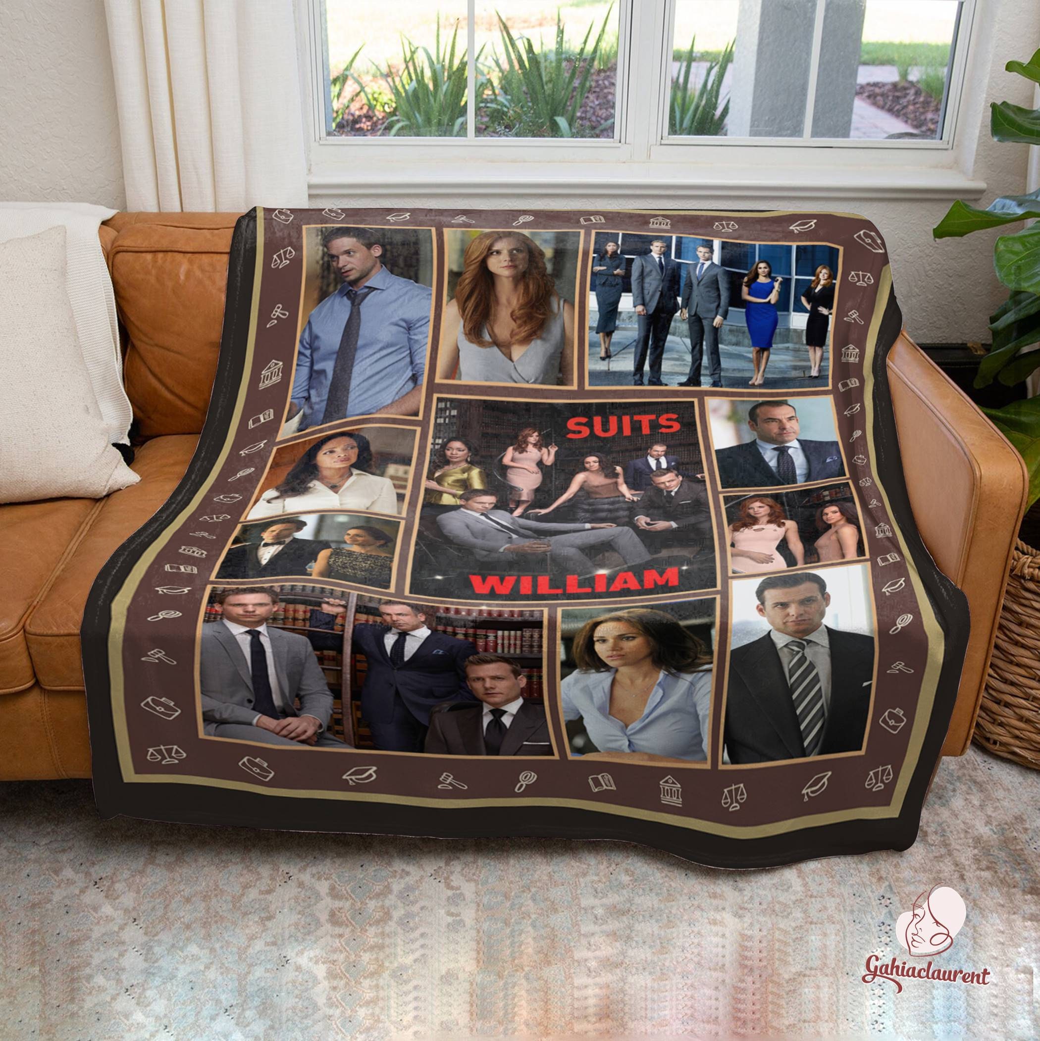 Friends TV Show Blanket Throw Friends Tv Show Merchandise Gifts Flannel  Blanket for Sofa Couch Bed 50x60 