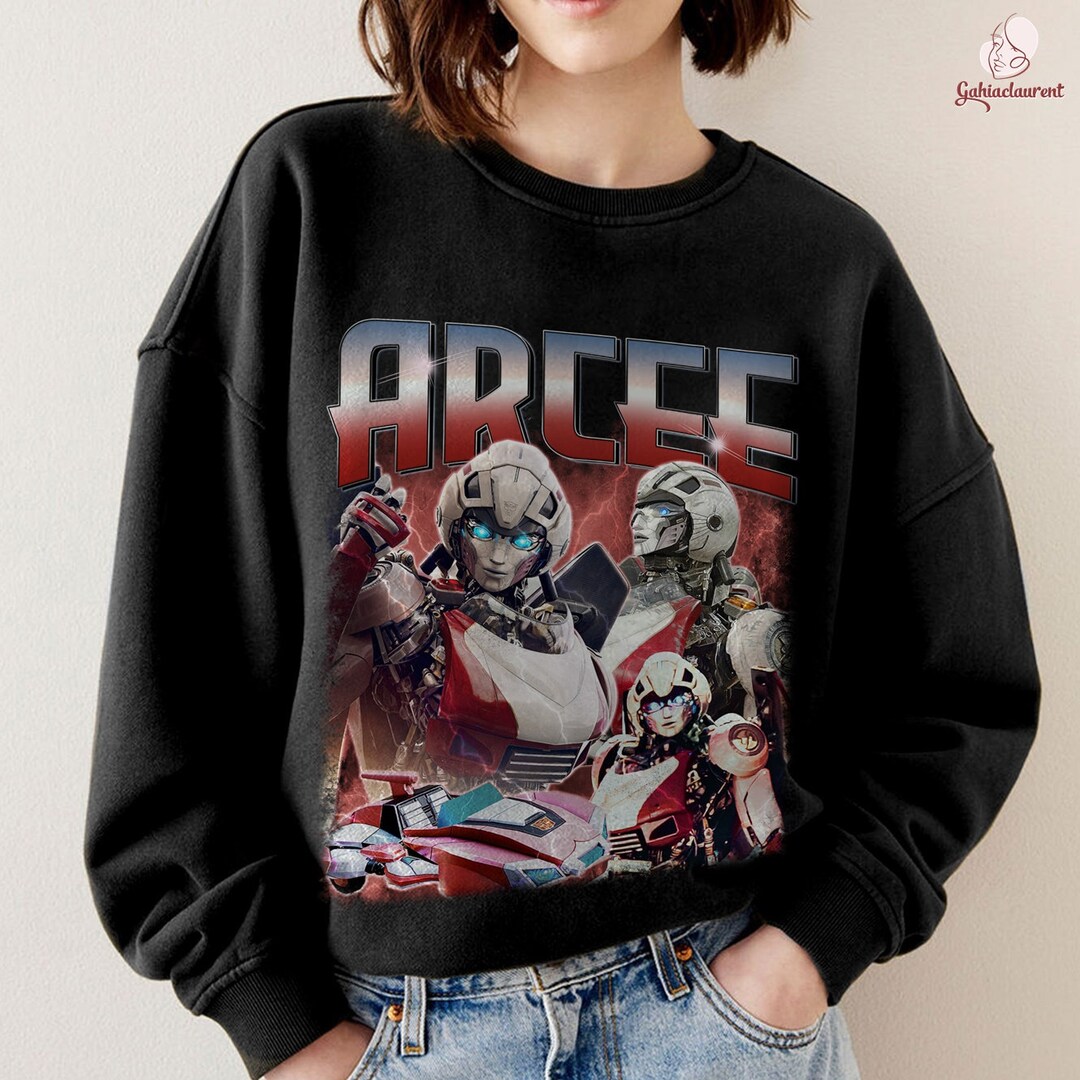 Retro Arcee Autobot Shirt Arcee Transformers Sweatshirt Etsy