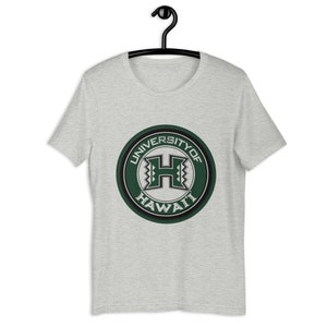 70's〜 HAWAII UNIVERSITY CROPPED T SHIRT University of Hawaii Cropped Tee, Crop T-shirt, UH Manoa