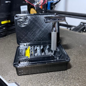 Rockwell 6C/6S Safety Razor 3D Printed Travel Case