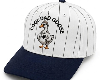 Custom Cool Dad Goose Baseball Cap Funny Father Gift Embroidered Bird Hat Dad Birthday Present Casual Cap