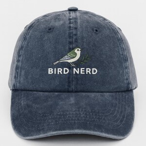 Bird Nerd Dad Cap, Bird Lovers Hat, Funny Bird Watcher Hat, Twitcher Hat, Gift for Bird Nerd, Nature Lovers Hat