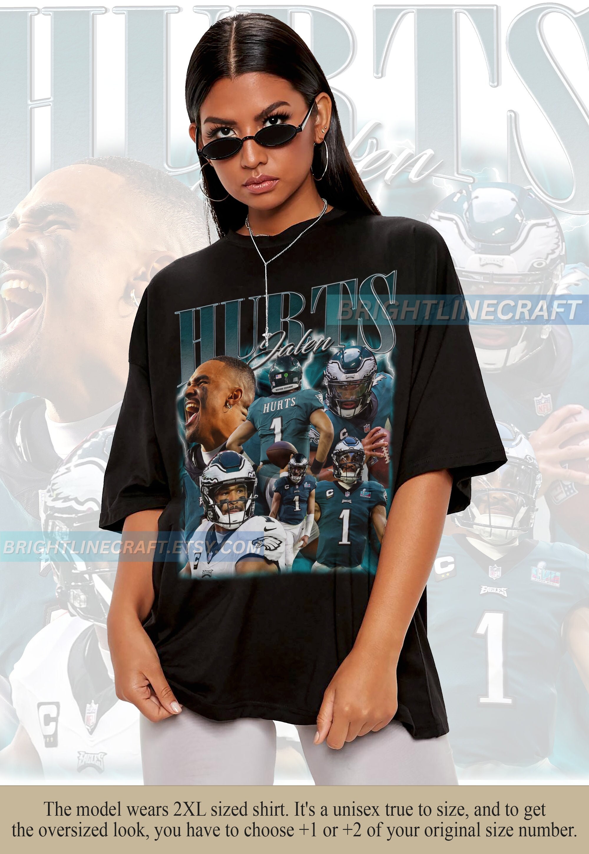 Official philadelphia Eagles Jalen Hurts And Randall Cunningham Bringin'  Back The Old-School Trading Card T-Shirts, hoodie, tank top, sweater and  long sleeve t-shirt