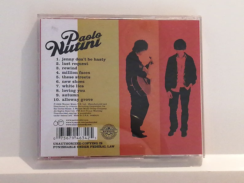 Paolo Nutini These Streets Etsy