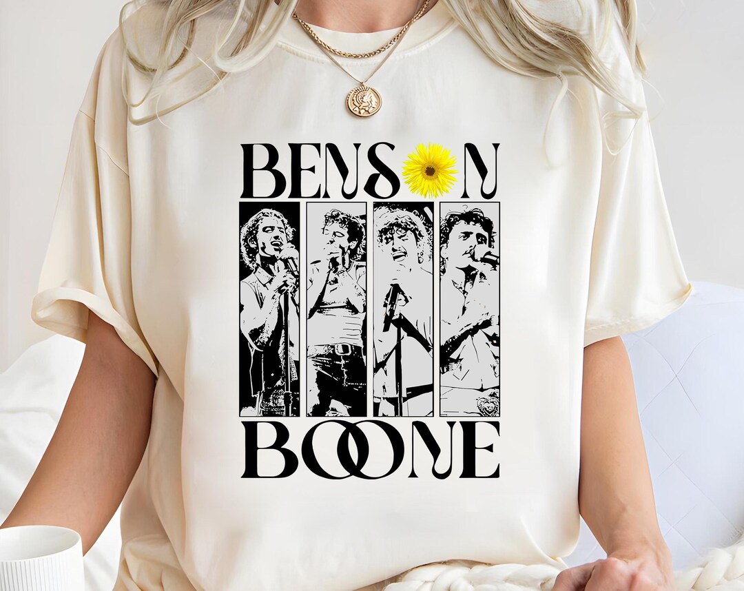 Benson Boone Ready to Press Png, Boone Png Transfer, Benson Boone Merch ...