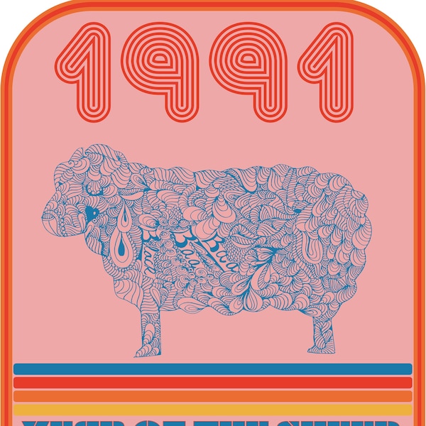 Sheep of the Year Etsy