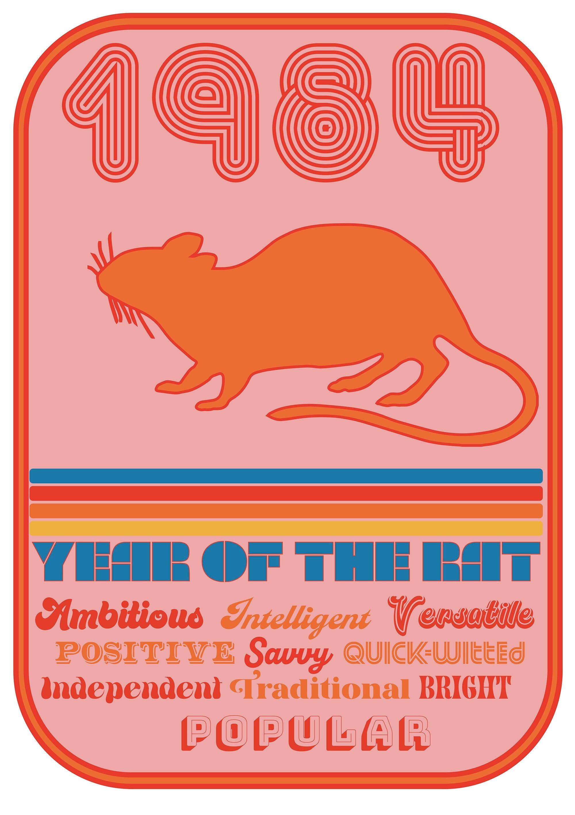 What is 1984 chinese zodiac 60 photos