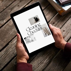 Airbnb Cleaning Checklist | Cleaning Schedule | House Cleaning Guide | VRBO Cleaning List | Vacation Rental | Property Management