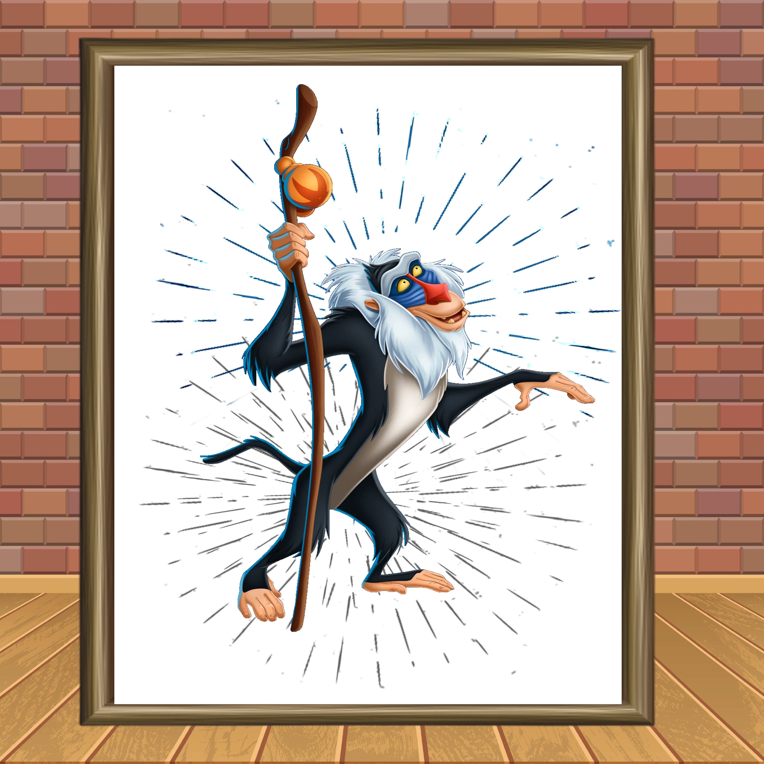 Lion King Digital Watercolor Printable, Hakuna Matata Children Wall ...