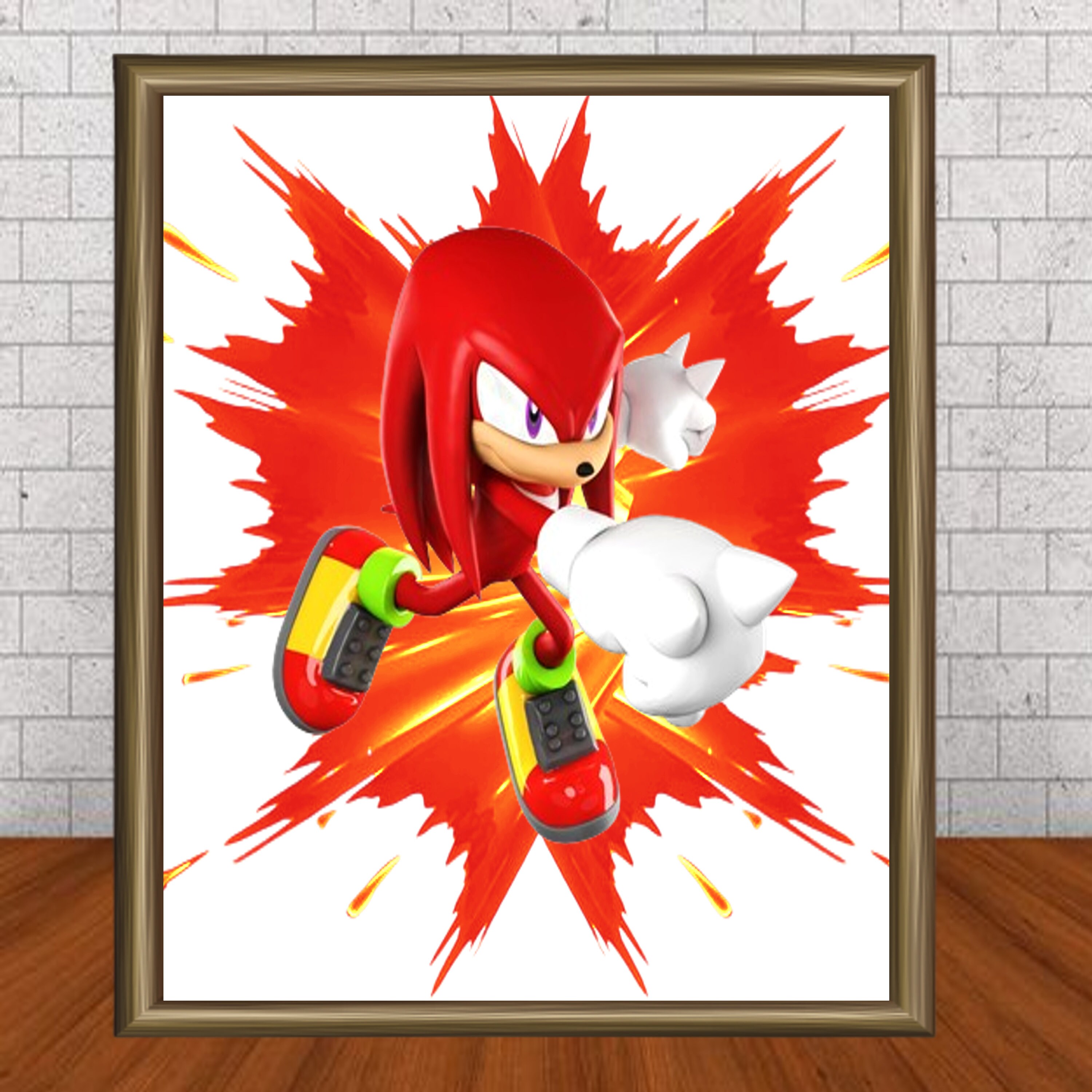 Sonic Watercolor Art Print Set: Kids Room Decor (digital Download) - Etsy