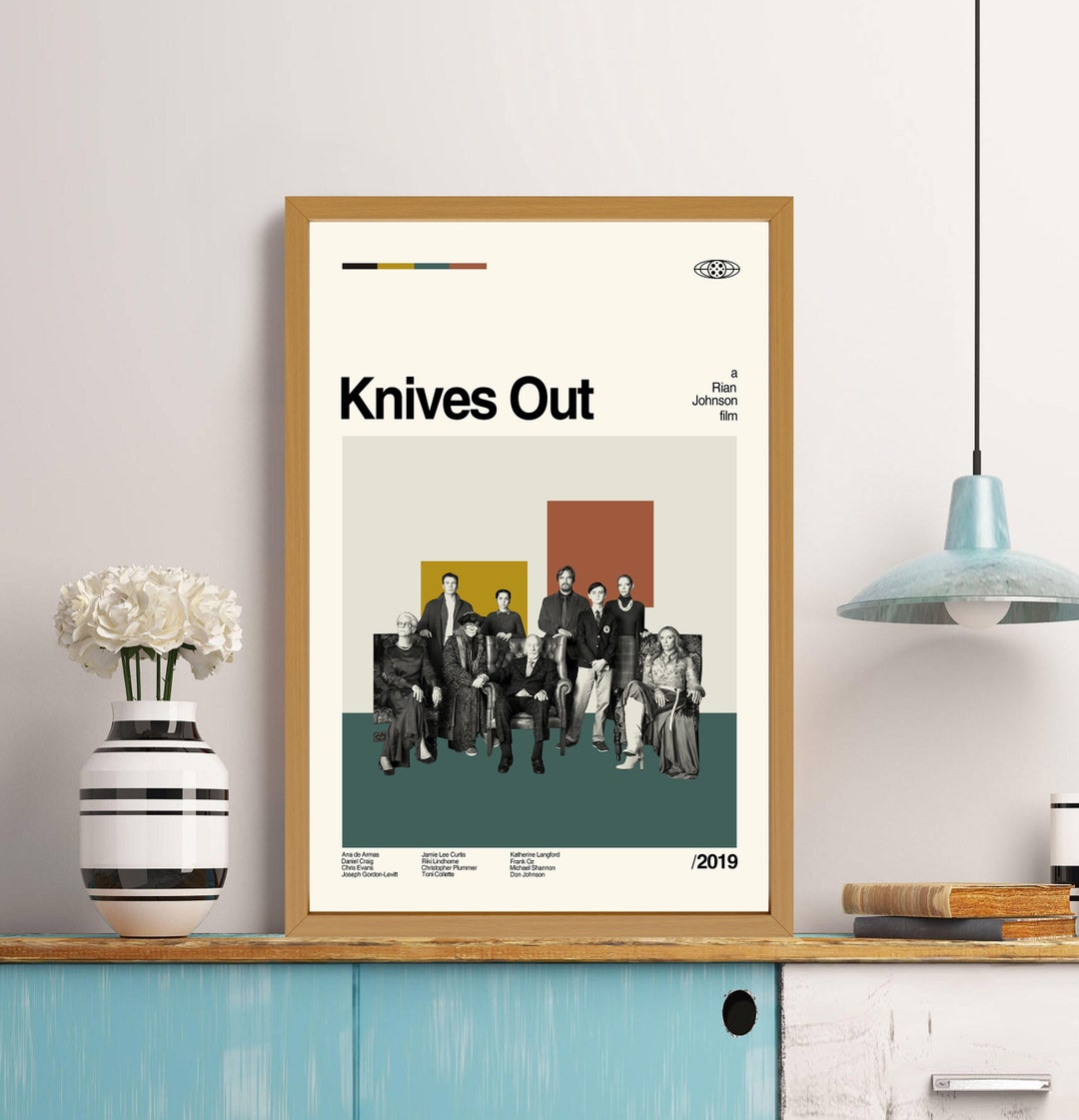 Knives Out Poster Knives Out Art Knives Out Print Etsy