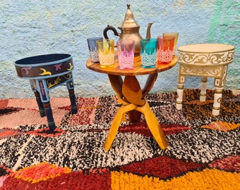 Beldi Moroccan Tea Glasses: Artisan Glassware, Set of 6