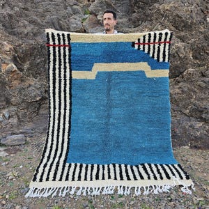 Moroccan rugs solid, berber rug blue, moroccan rugs runner, moroccan rugs blue, moroccan rugs and runners, handmade rug, all colore,teppich