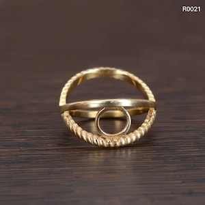 Gold Bottle Opener Ring, Open Mouth ring, Open Circle ring, Brass open Circle ring, Dainty ring, cocktail Ring, Unique ring, Promise Ring,
