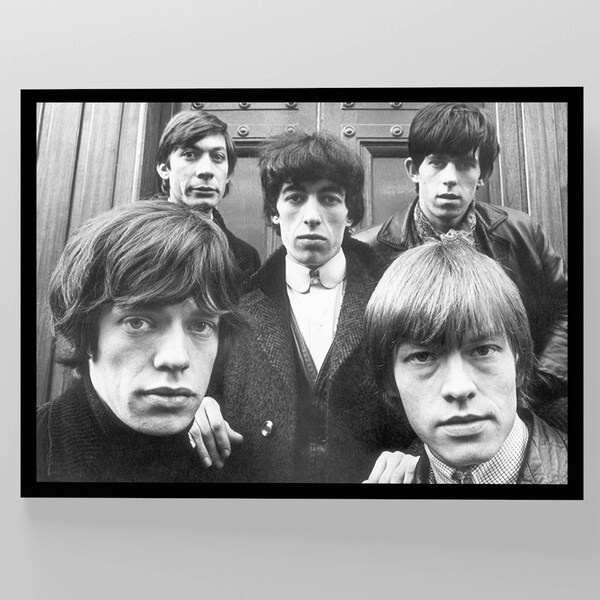 Terry O’Neill - Rolling Stones Digital Dowland, High Quality Poster Print, Wall Art, Terry O'Neill Rolling Stones Vintage Poster