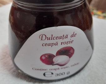 Dulceață de ceapă roșie