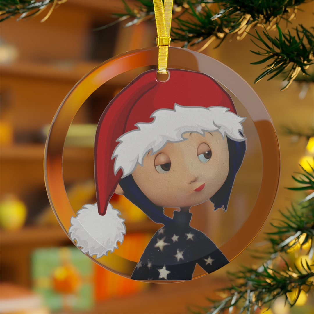 Coraline Christmas Ornament 