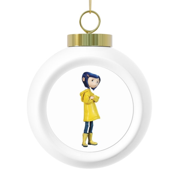 Coraline Christmas Ornament 