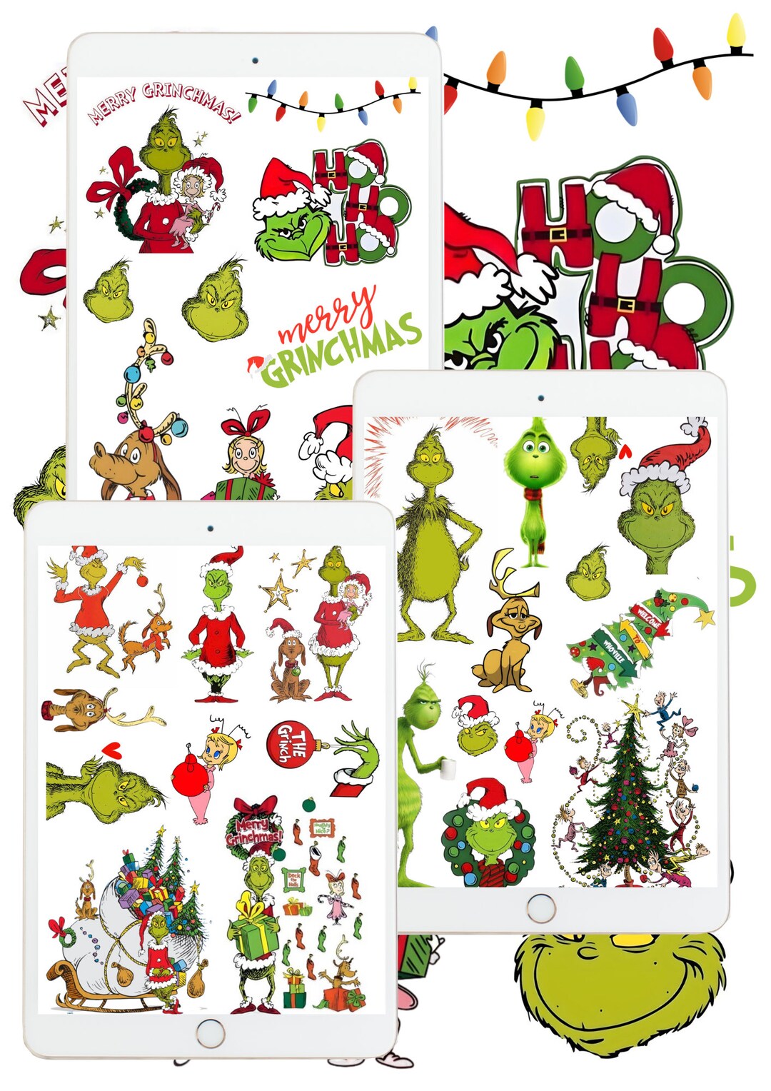 the-grinch-christmas-digital-stickers-etsy
